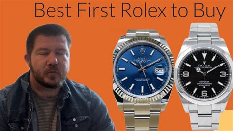 best rolex to start with|best first rolex to buy.